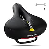 ROCKBROS Fahrradsattel Bequem Gelsattel Herren Damen Ergonomischer Breiter...