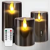 LED-Kerzen Mit Fernbedienung - Flammenlose Teelichte Mit Timer,...