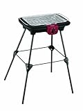 Tefal BG902812 EasyGrill Standgrill mit herausnehmbaren Aluminium-Hitzereflektor...