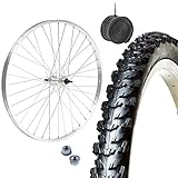 Felge vorne 24 x 1.75 + MTB Reifen 24 x 1.95 + Luftkammer | Komplettrad...