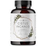 Cistus Incanus Kapseln 180 Stück mit Vitamin C aus Acerola | Polyphenole...