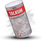 Talkum Puder 500g für Handwerk, Haushalt & Freizeit I Talkum-Pulver Streudose...