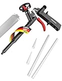 PU Schaumpistole - Teflonbeschichtete Dosierpistole aus Metall | Ergonomischer...