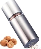 ZOLMER® Muskatnuss Mühle mit Vorratsbehälter I Extra scharfes Mahlwerk für...