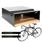MOSHAY Fahrrad Wandhalterung S-Rack Fahrradhalter Aluminium Holz -...