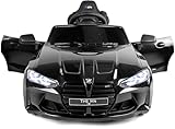 BMW M4, MPower- 90W, Eva Räder, Ledersitz, Kinderauto Kinderfahrzeug Kinder...