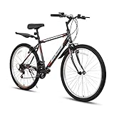 HILAND 26 Zoll Mountainbike Hardtail MTB Bike Fahrrad V Bremse 18 Gänge für...