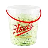 Aseli Waldmeister Krokodile aus Schaumzucker! 1100g / 1.1kg Eimer mit Henkel,...