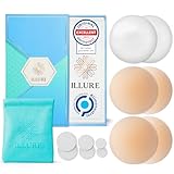 ILLURE® Nippelpads – Damen Nipple Cover [2 Paar] mit Brustwarzenschutz -...