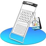 FlyWave Küchenreibe Edelstahl, Gurkenhobel für Dünne Scheiben, Vierkantreibe,...