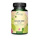 Ceylon Zimt Kapseln | Hochdosiert: 2.500 mg (10:1 Extrakt) | Vergleichssieger...