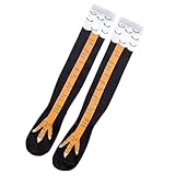 beejune Chicken Leg Socks Herren, Hühnerbein Socken Männer, Hühnersocken,...