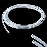Silikonschlauch 4m Länge, Flexibler Silikonschlauch Lebensmittelecht, 4mm ID x...