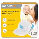 Medela Ultra-atmungsaktive Stilleinlagen – Hochgradig saugfähig – Diskretes...