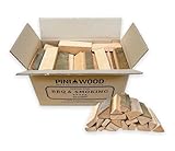 PINI Mini Brennholz Buche 15 cm getrocknet für tragbare Pizzaöfen Grill...