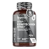 Kidneybohnen Extrakt 5000mg - Für Kohlenhydrat-Stoffwechsel & Blutzuckerspiegel...