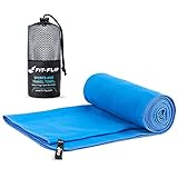 Fit-Flip Sporthandtuch, Reisehandtuch, Microfaser-Badetuch, XXL Strandhandtuch,...