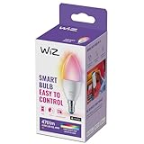 WiZ Tunable White and Color LED Lampe E14 (470 lm), 40 W 1er-Pack Lampe mit 16...