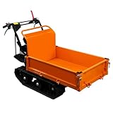 Mini Raupentransporter Dumper Motorschubkarre Muldenkipper Benzin Transporter...