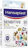 Hansaplast Kinderpflaster Sensitive (20 Strips), Wundpflaster mit niedlichen...