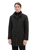 TOM TAILOR Herren 1037349 2-in-1 Wollmantel mit integrierter Innenjacke,...