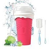 SCBOY Slushy Maker,Eis zum kneten slushy becher,Silikon slushy maker cup,Slush...
