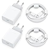 25W Schnellladegerät und Ladekabel für iPhone 14/14 Plus/14 Pro/14 Pro Max/13...