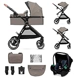 Kinderkraft ESME Pushchair 3-in-1 Complete Set up to 22 kg, Combination Pram...