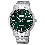 Seiko Herren Analog Automatik Uhr mit Edelstahl Armband SRPH89K1