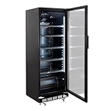 GastroHero Getränkekühlschrank GK-360BB | 360 L | Flaschenkühlschrank mit...