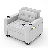 DURASPACE Schlafsessel 3-in-1-Convertible-Stuhl-Bett, ausziehbare...