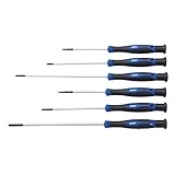DRAPER 28119 Präzisions-Schraubendreher-Set, extra lang (6 Stück)