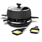 Tefal Raclette & Fondue Cheese'n Co RE12C8 | Elektrischer Raclette-Grill +...