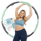 ELANI Hula Hoop Reifen Erwachsene Anfänger - 1,2kg, 90cm Durchmesser, mit...