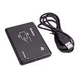 Hailege 125Khz EM4100 USB RFID ID Kartenleser Swipe Card Reader Plug and Play...