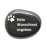 Andys Steinwelt® Tiergrabstein [Mit Wunschtext Personalisierbar!] Gedenkstein...