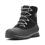 Sorel BUXTON LACE WATERPROOF Schneestiefel für Herren, Schwarz (Black x...