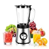 Fine Life Pro Standmixer 500 Watt 1500 ml Mixer Smoothie Maker/Multifunktion...