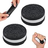 2 Stück Oreo Squishy Oreo Stressabbau Taba Squishy XXL Keks Fufu Squishy...