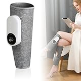 3-in-1 Wadenmassagegerät, Kabellos Beinmassagegerät mit Luftkompression 3 Modi...