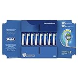Oral-B Precision Clean Aufsteckbürsten für elektrische Zahnbürste, 8 Stück,...