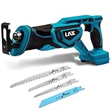 L1NXIXI Akku Säbelsäge für Makita 18V Akku, Akku Reciprosäge mit 2800 SPM...
