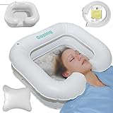 Goping Großes Aufblasbares Haarwaschbecken mit Nackenpassform Bewegliches...