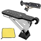 Auto Türstufe, klappbarer Autotür Pedal Trittbretter mit Pufferkissen,...