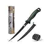 Zite Fishing Filetiermesser Set mit Messer-Schärfer – Scharfe & Beschichtete...