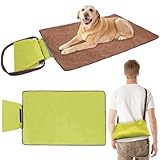 Adiwo Faltbare wasserdichte Haustier Decke, 100 x 70cm Camping Decke Hund Katze...