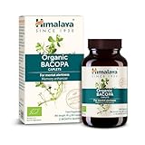 Himalaya Bio Bacopa (Brahmi) Monnieri Nootropisches Kräuterergänzungsmittel,...