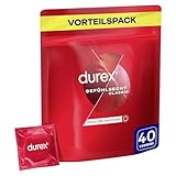 Durex Gefühlsecht Kondome, hauchzartes Kondom für intensives Empfinden, 40...