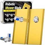 VIBINHO 36 Stück Mähroboter Klingen, Mähroboter Messer mit 36 Anti-Locker...