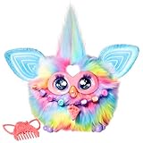 Furby (Farbmix), 15 Mode-Accessoires, Interaktives Plüschspielzeug für...